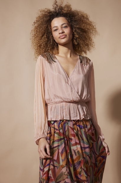 Blouse Airbag nude 2