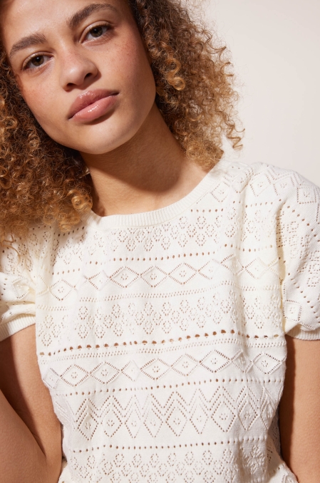 Pull fin manches courtes Cool
