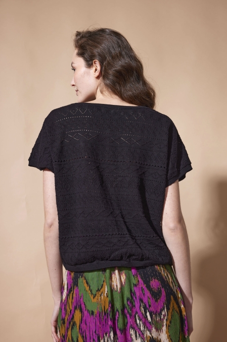 Pull fin noir