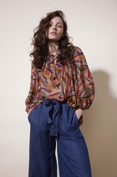 Blouse imprimé Esteban
