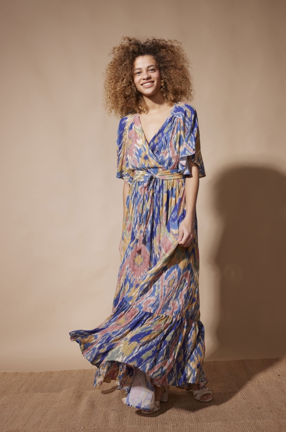 Robe Jordanie Bleu