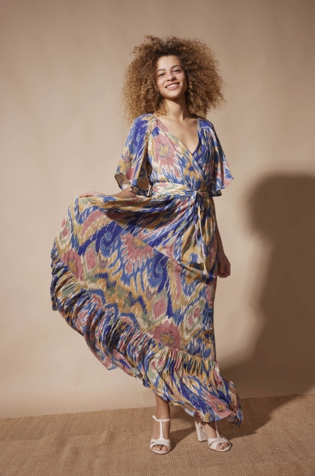 Robe Jordanie Bleu