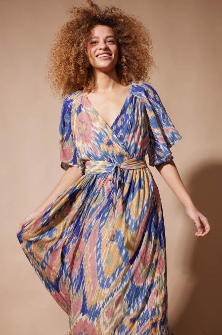 Robe Jordanie Bleu