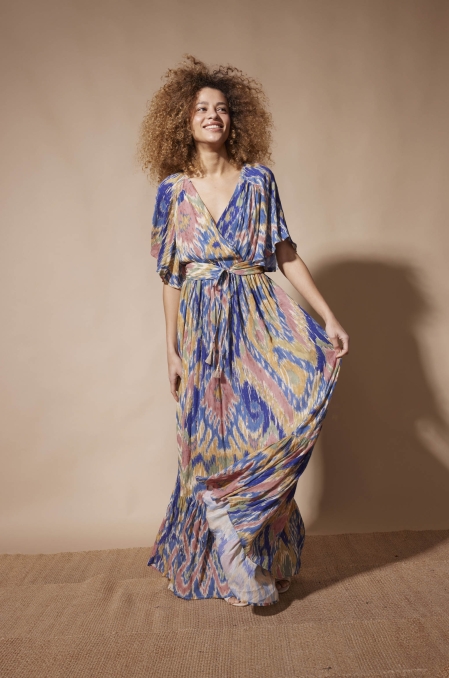 Robe Jordanie Bleu