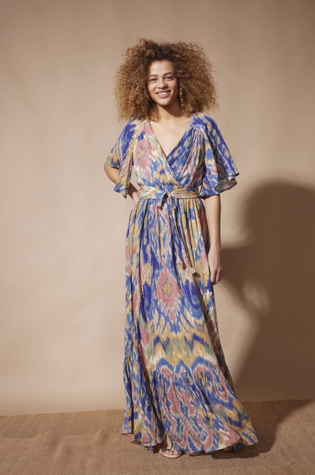 Robe Jordanie Bleu