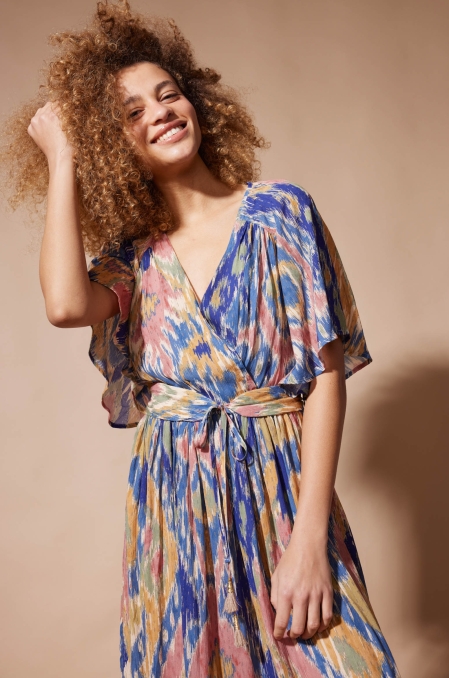 Robe Jordanie Bleu