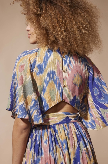 Robe Jordanie Bleu