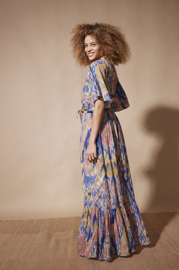 Robe Jordanie Bleu
