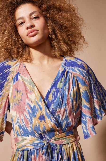 Robe Jordanie Bleu
