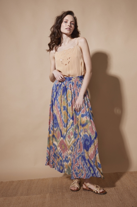 Jupe Jaynette Bleu