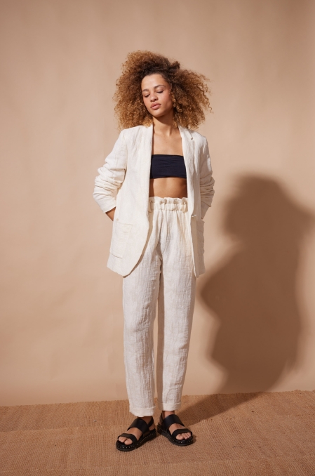 Pantalon jacquard Melodyto