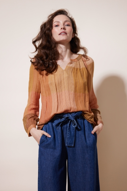 Blouse à carreaux Pankaj 2