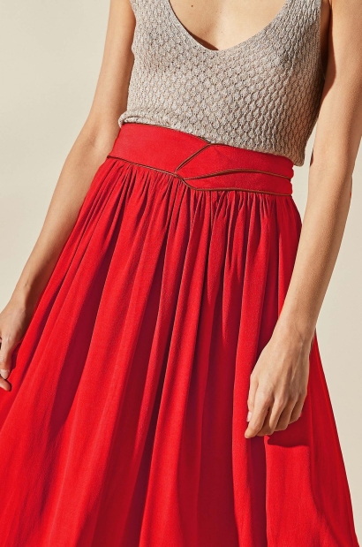 Jupe Suzette Rouge 2