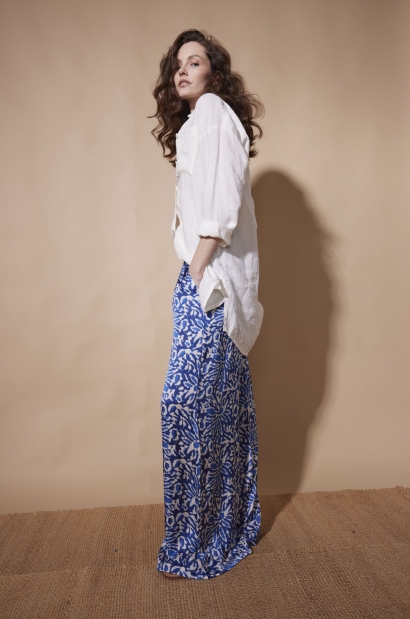 Pantalon Samira Mud Bleu 2