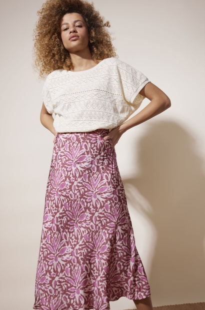 Jupe Sumaka Mud Rose