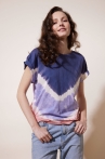 T-shirt Tiedye Bleu