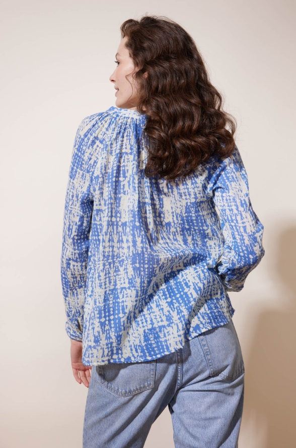 Blouse Vassily Bleu